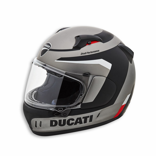 Ducati Black Steel hjelm - Renegade V